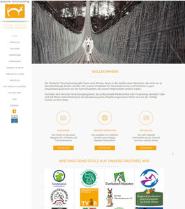 Screenshot Webseite Deutscher Tierschutzverlag